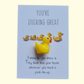 Ducking Great Yellow Duck Pocket Hug