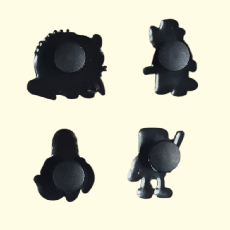 Italian Brain Rot Crocs Charms x4