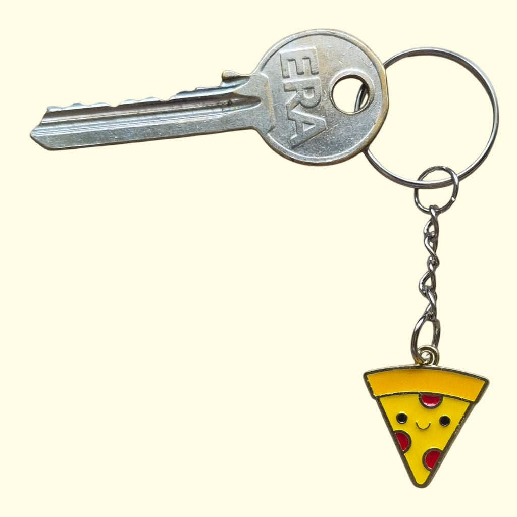 Pizza Keyring