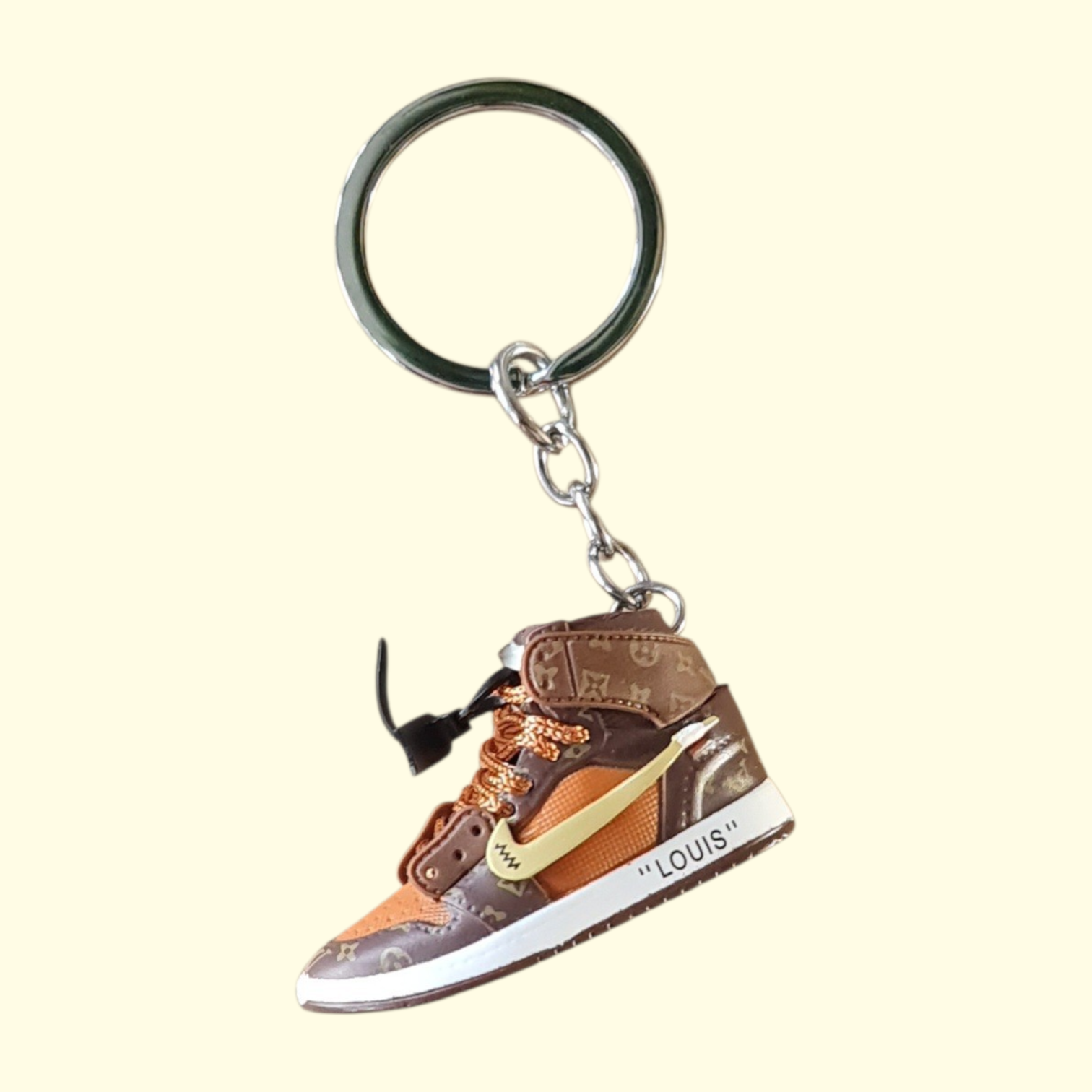 Jordan 1 Louis Vuitton Off White Trainer Keyring