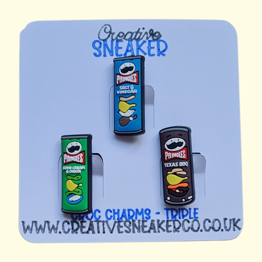 Crisps Crocs Charms x3