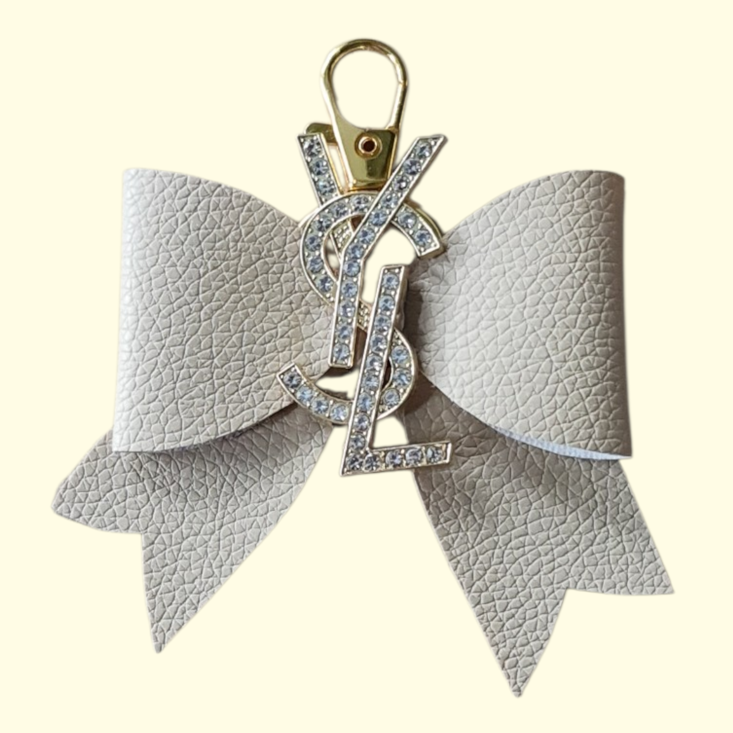 Beige Gold LV Bag Charm