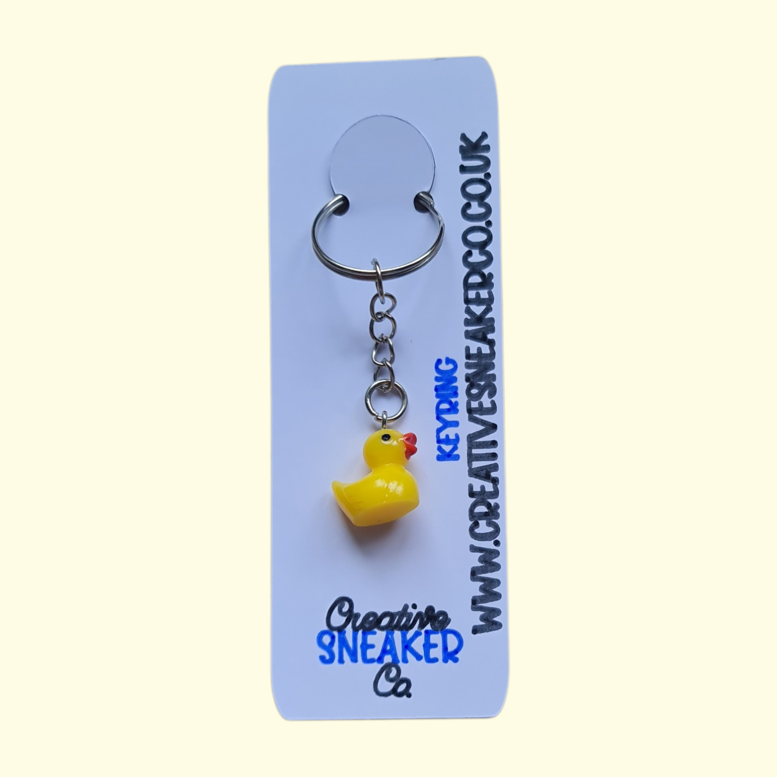 Duck Yellow Keyring