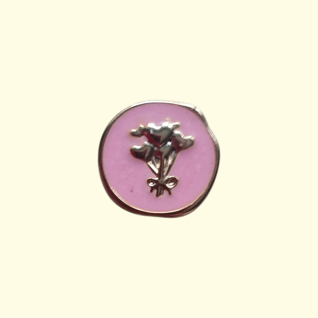 Pink Bow Bling Crocs Charms x4