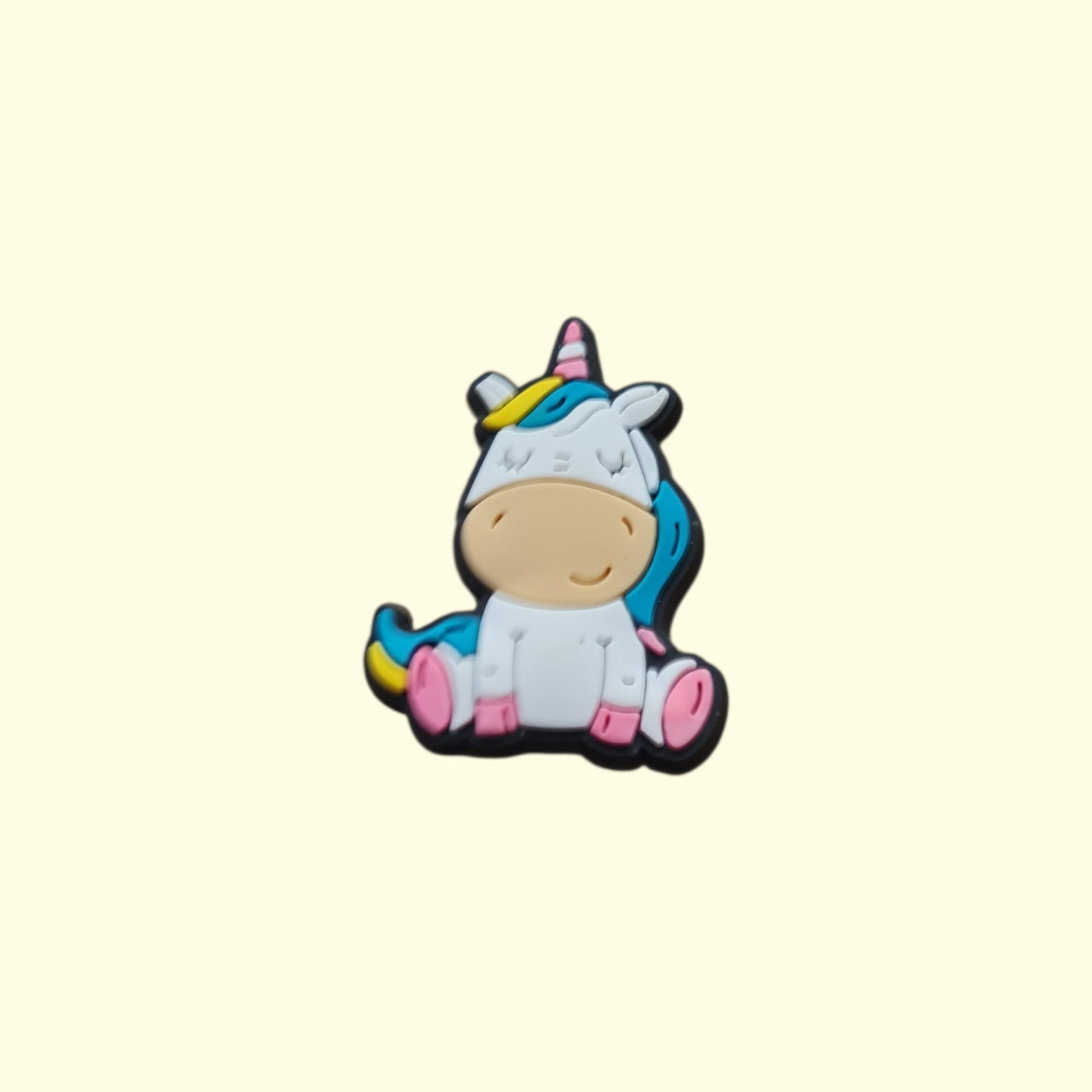 Unicorn Crocs Charms x4