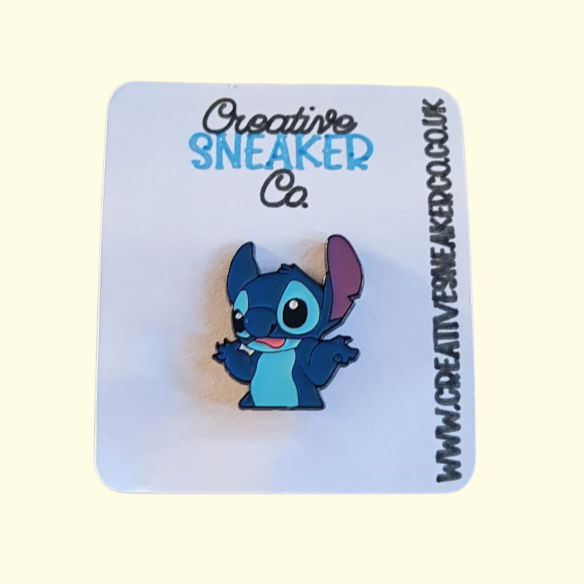 Stitch Huh Pin Badge