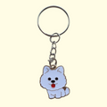 Dog Pomeranian Keyring