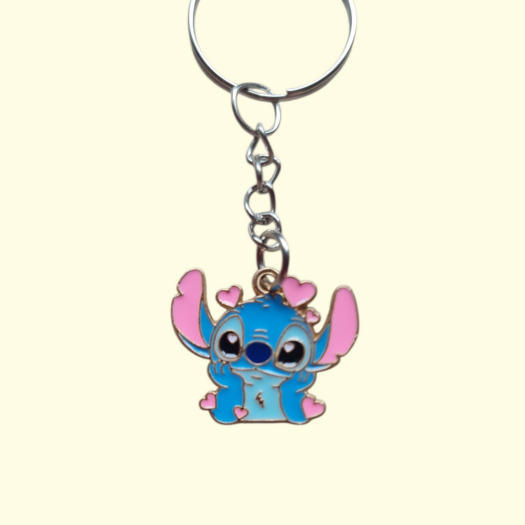Stitch Love Keyring
