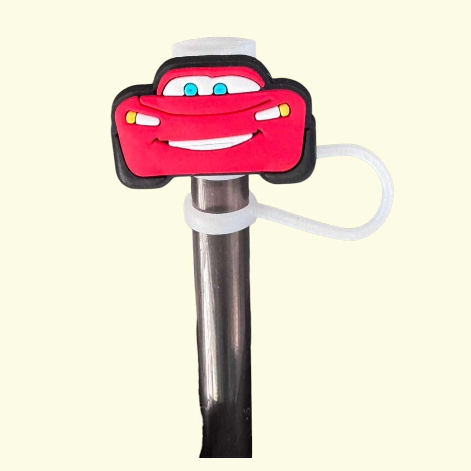 Cars Lightning McQueen Straw Topper