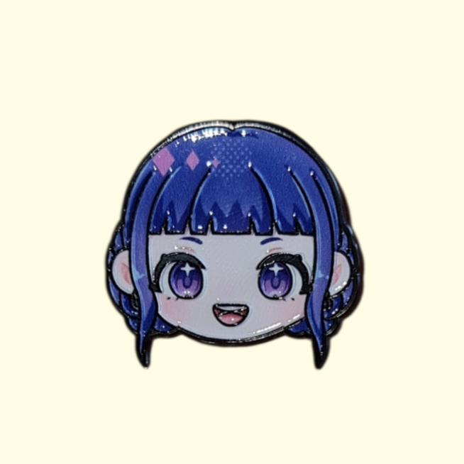 K-Pop Demon Hunters Zoey Pin Badge