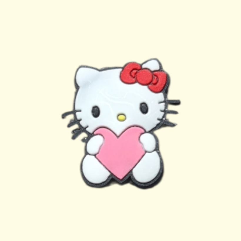 Hello Kitty Crocs Charms x4