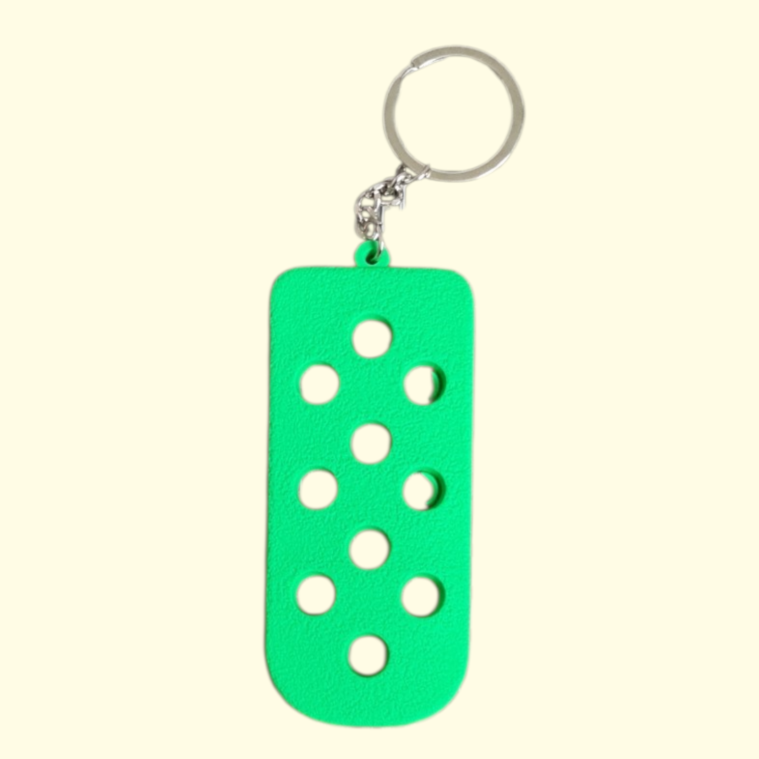 Charm Keyring Green