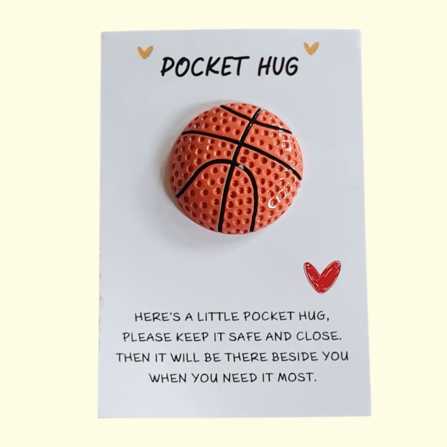 Basket Ball Pocket Hug