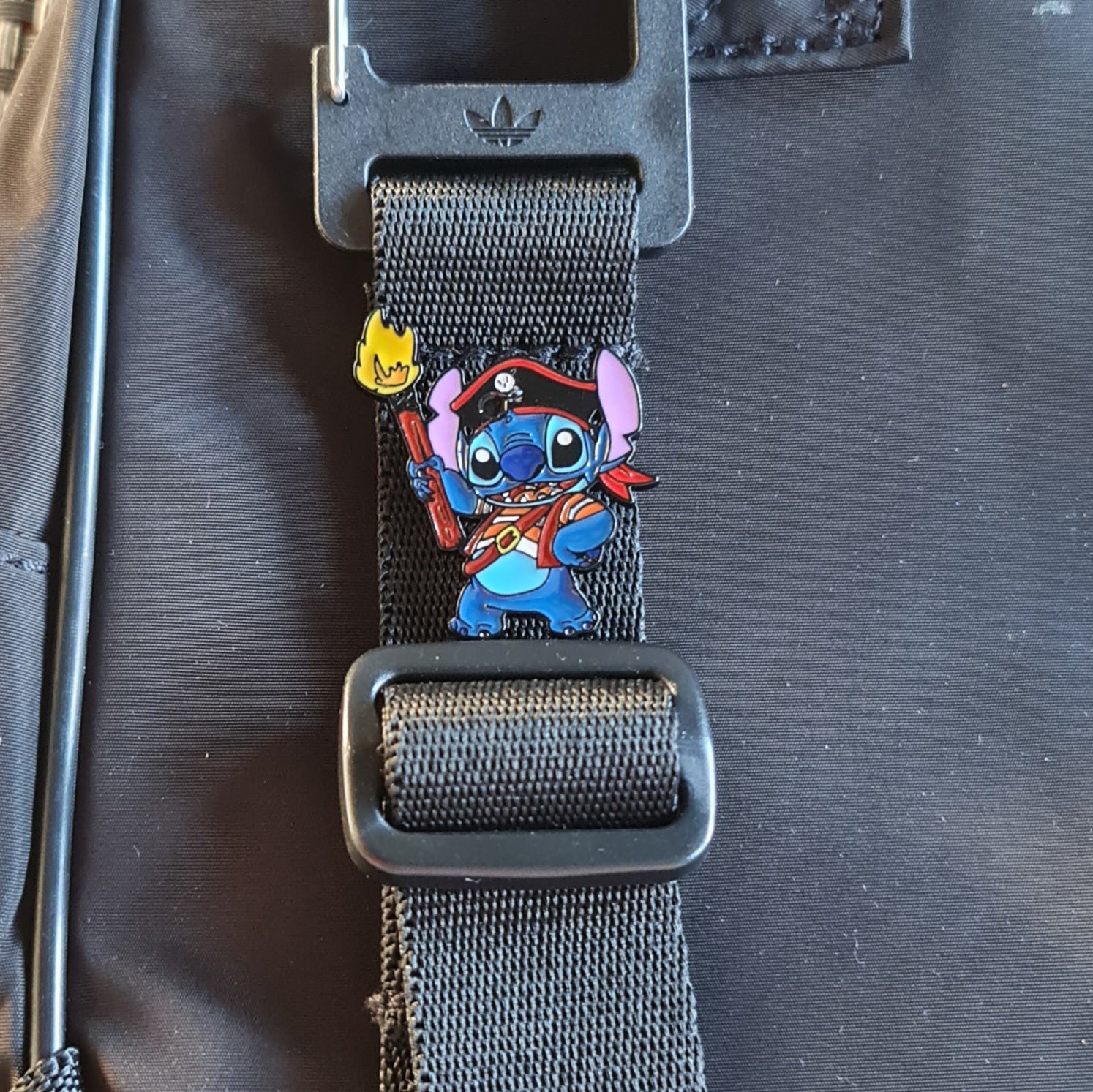 Stitch Pirate Pin Badge