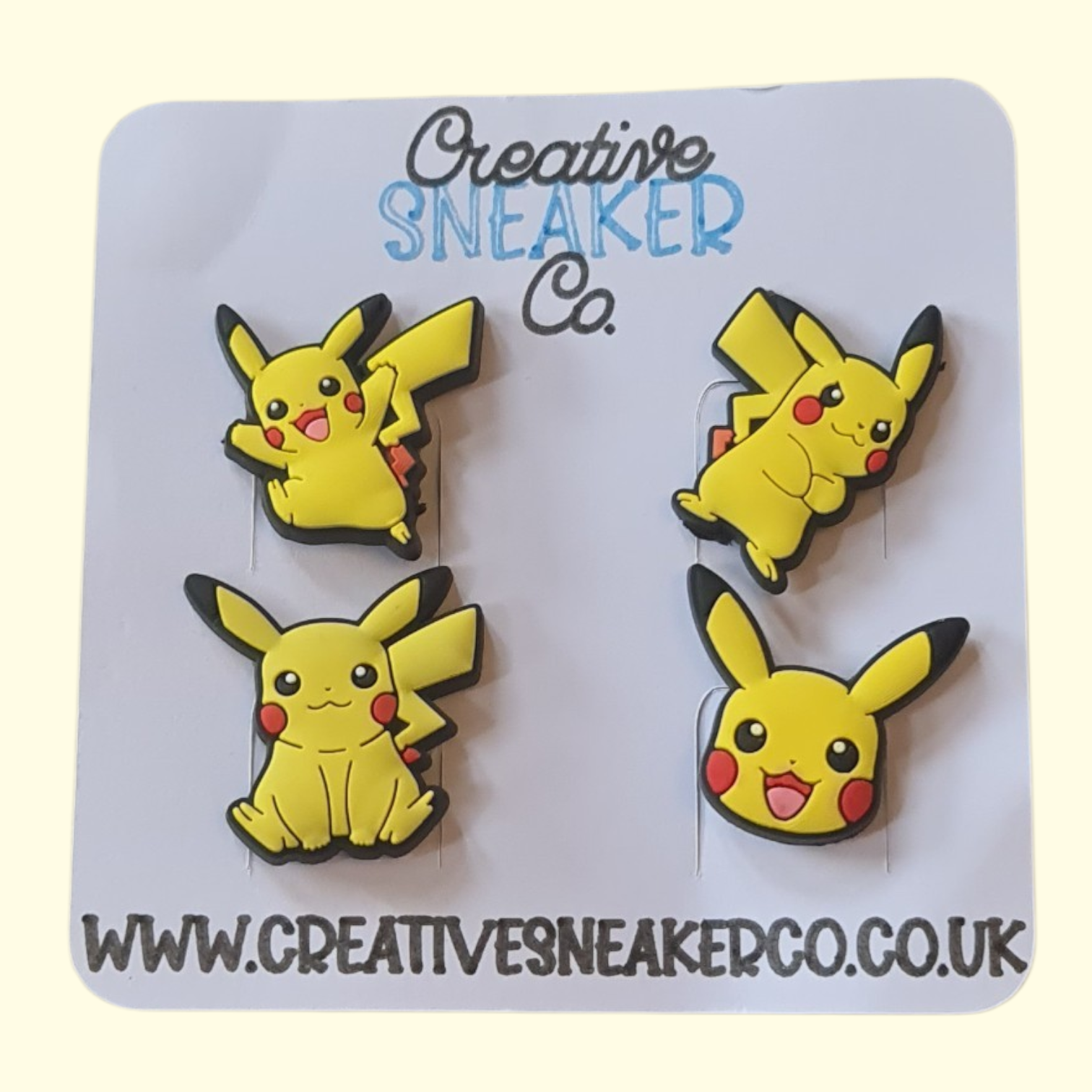Pokemon Crocs Charms x4