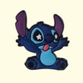 Stitch Stars Pin Badge