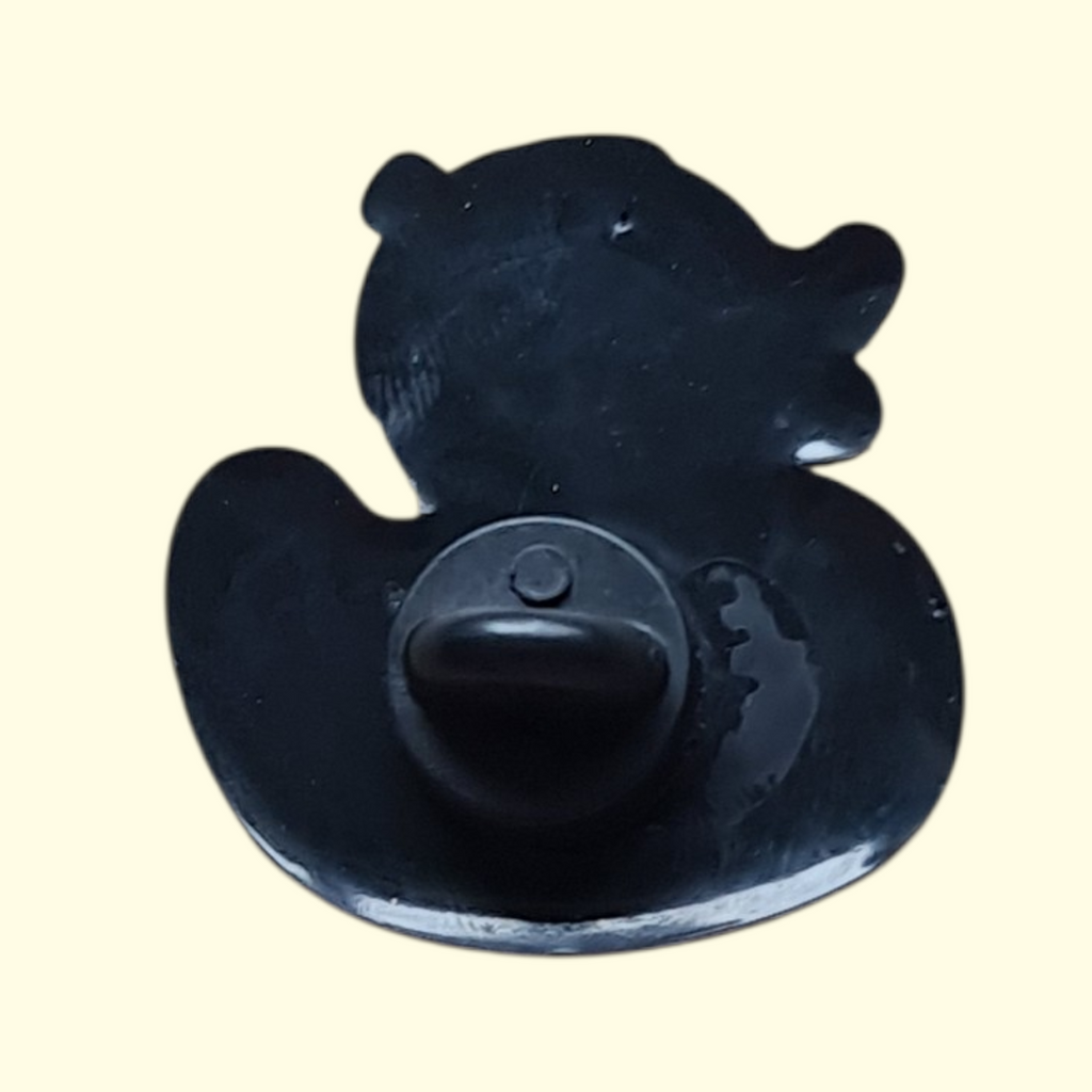 Duck Strawberry Pin Badge