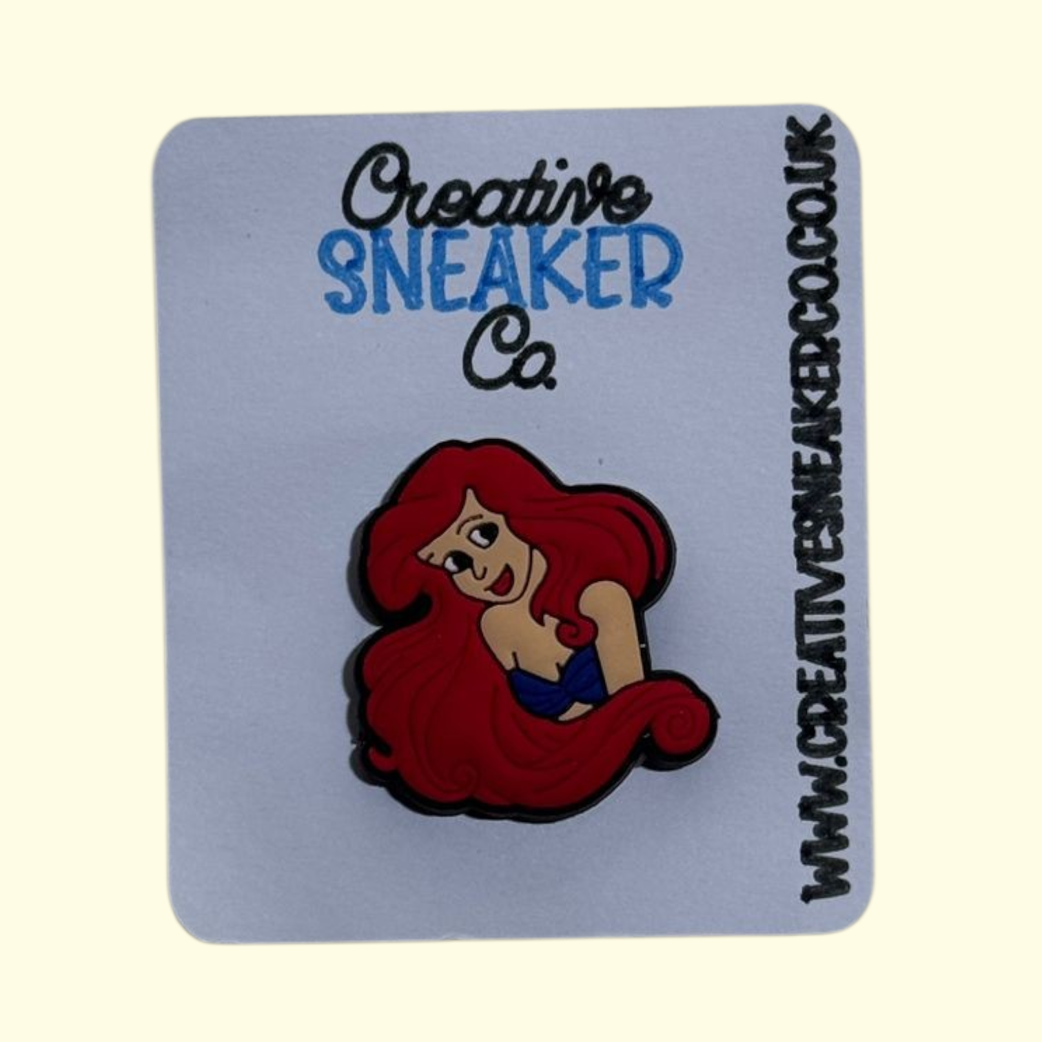 Princess Ariel Straw Topper