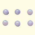 Pink Pearl Crocs Charms x6