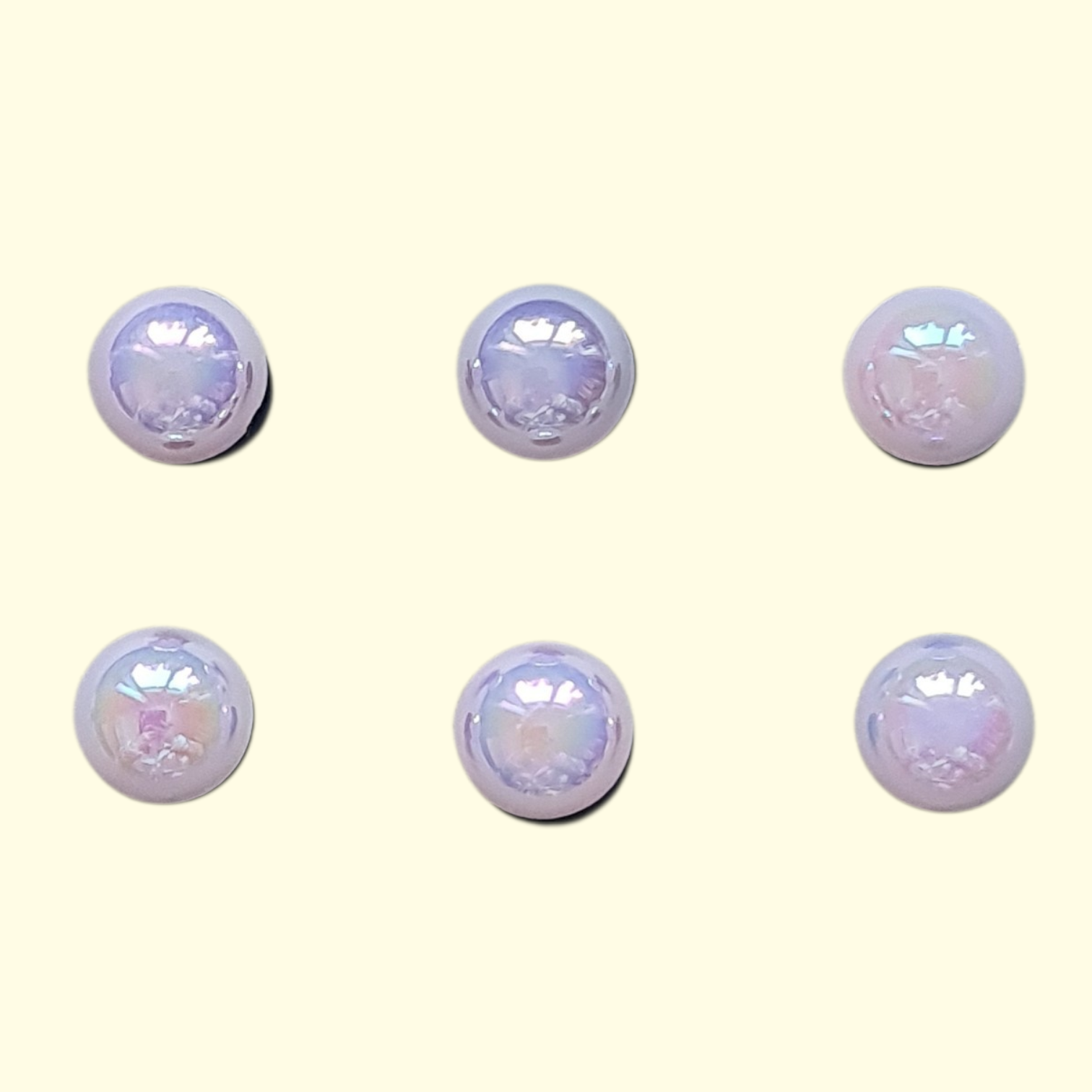 Pink Pearl Crocs Charms x6