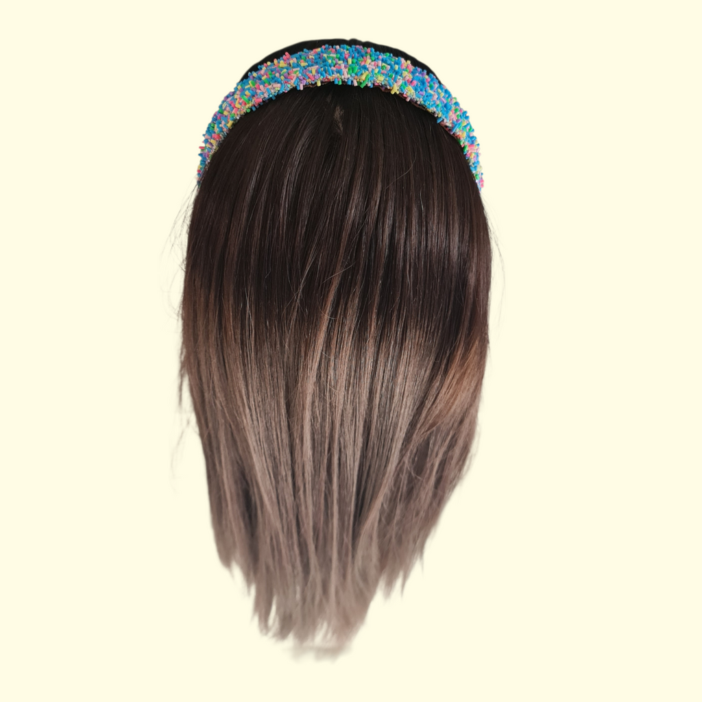 Hundreds and Thousands Blue Headband