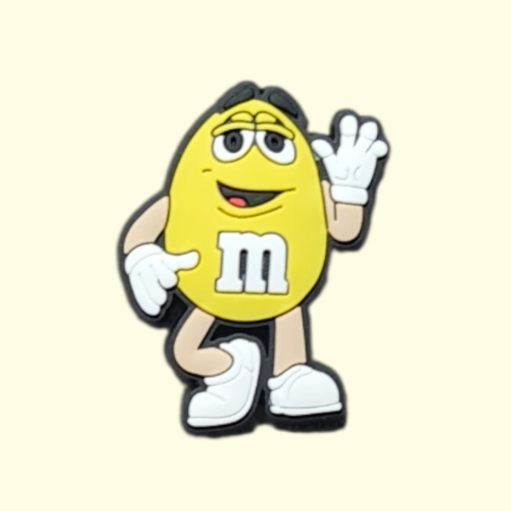 M&M's Crocs Charms x6