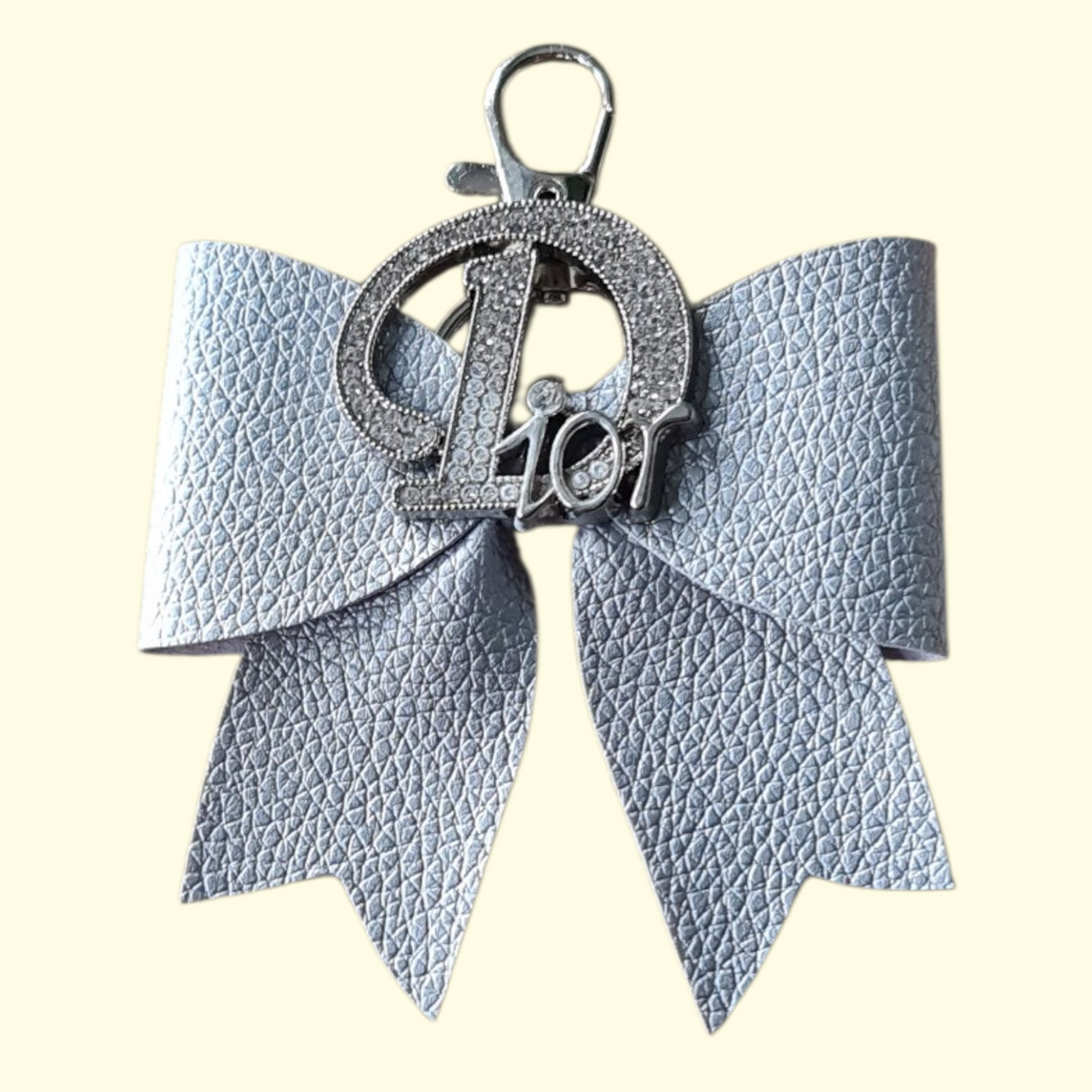 Silver Silver Dior Bag Charm