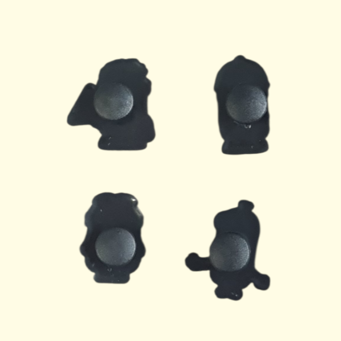 Minions Crocs Charms x4