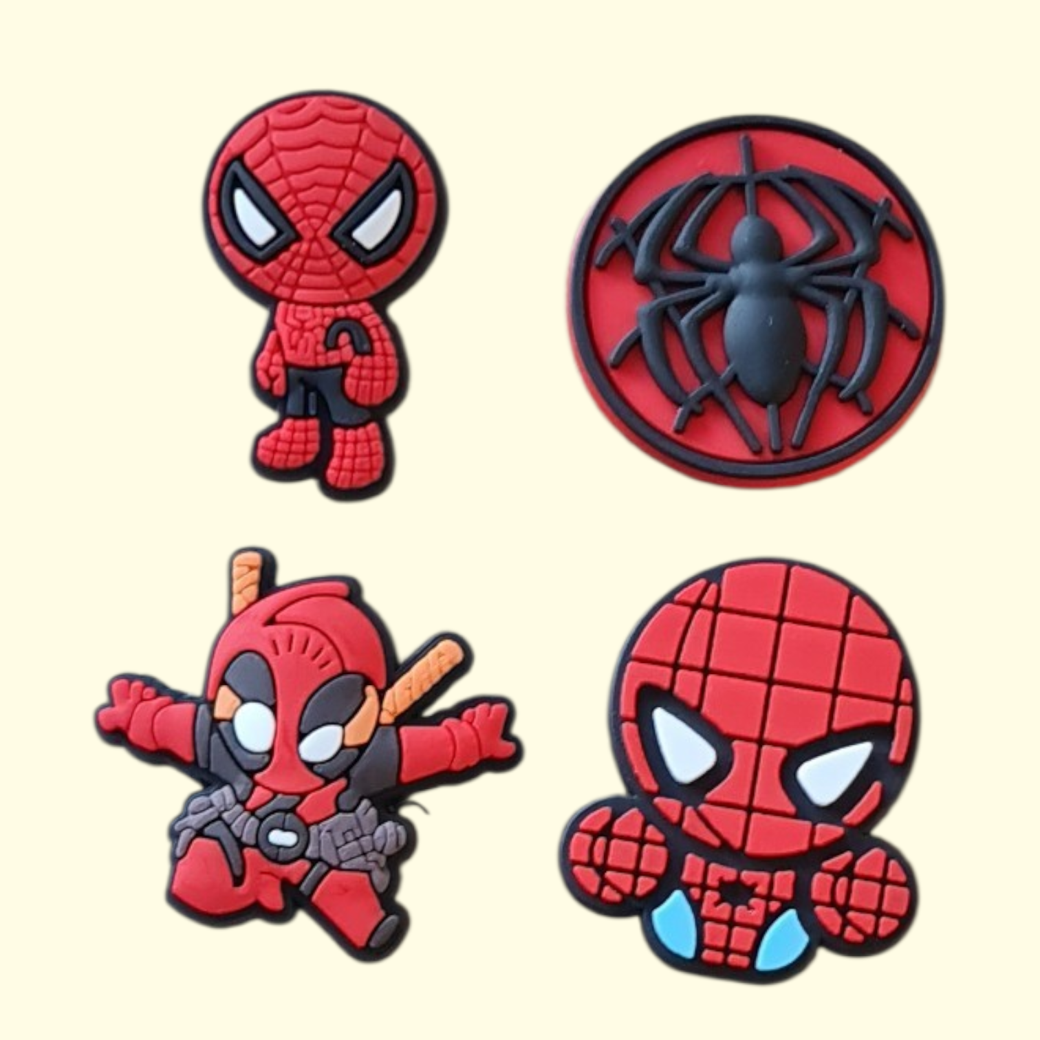 Marvel Crocs Charms x4