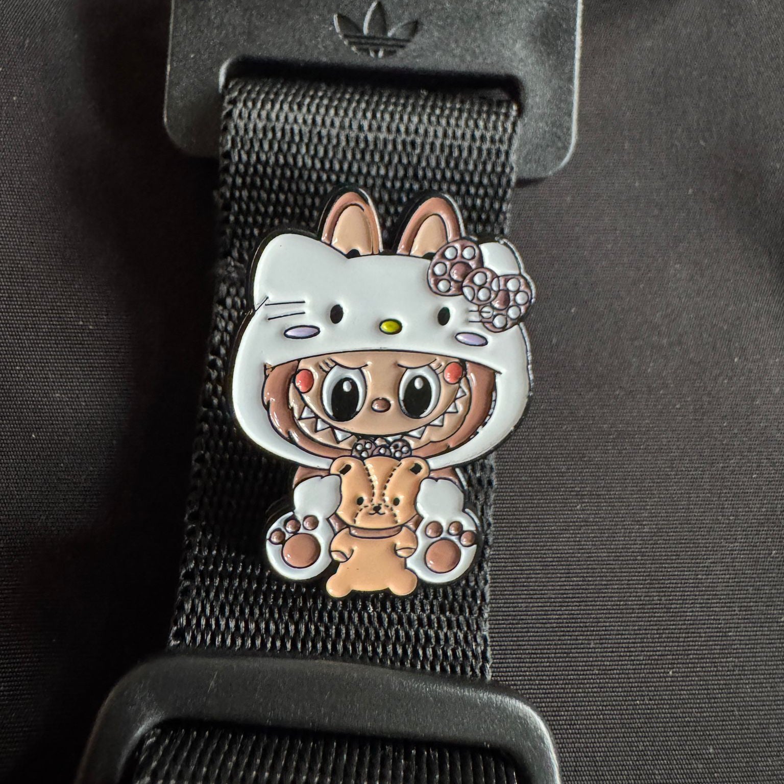 Labubu Hello Kitty Pin Badge