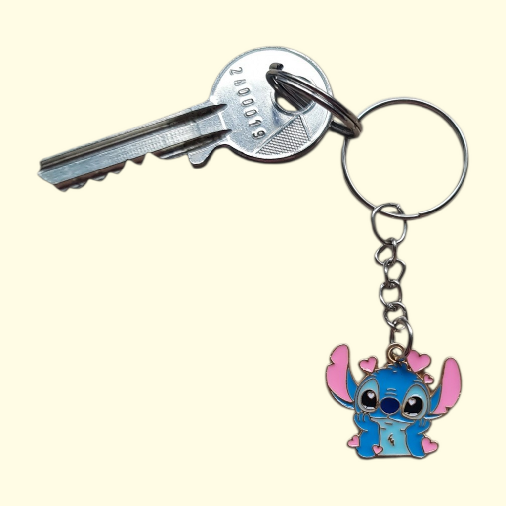 Stitch Love Keyring