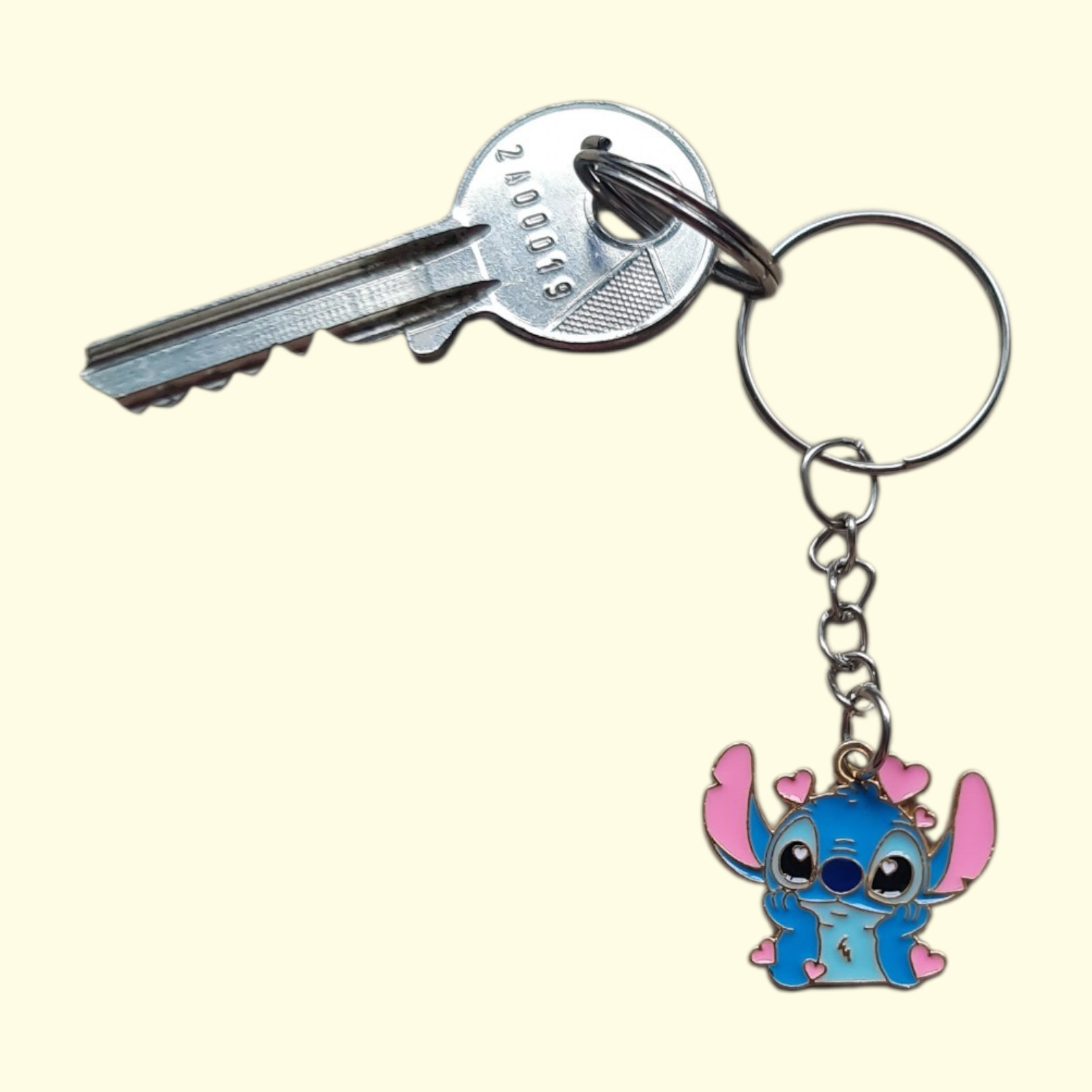 Stitch Love Keyring