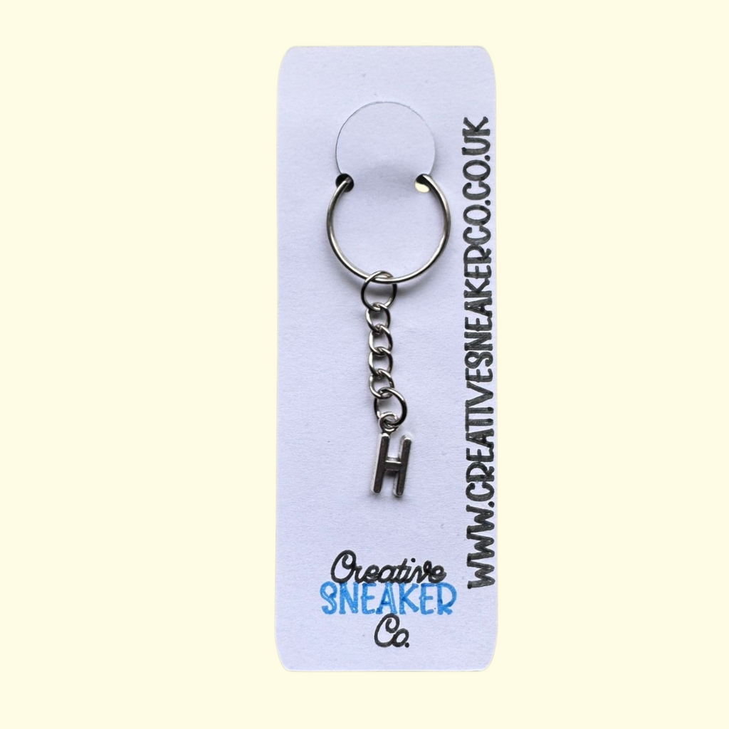 Letter H Keyring