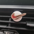Swoosh Gold Clip In Car Air Freshener