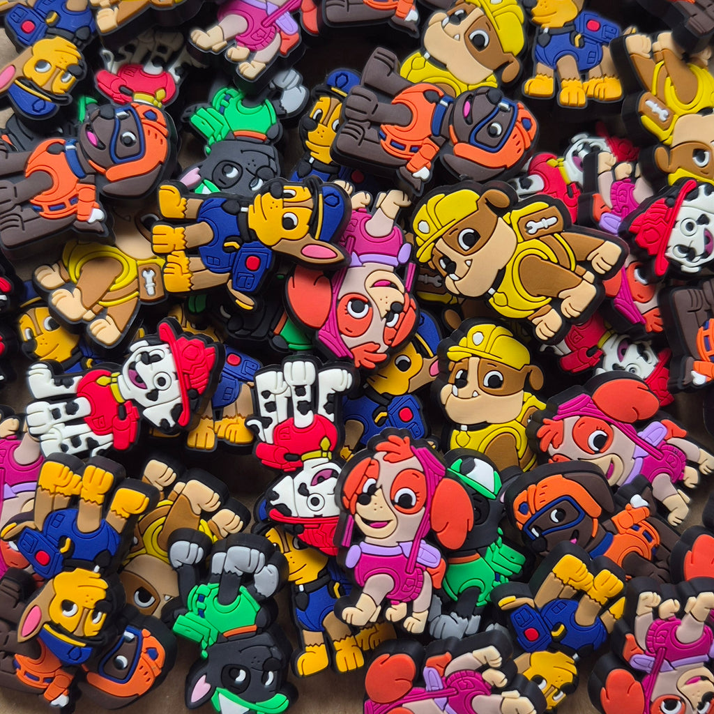 Paw Patrol Crocs Charms x6