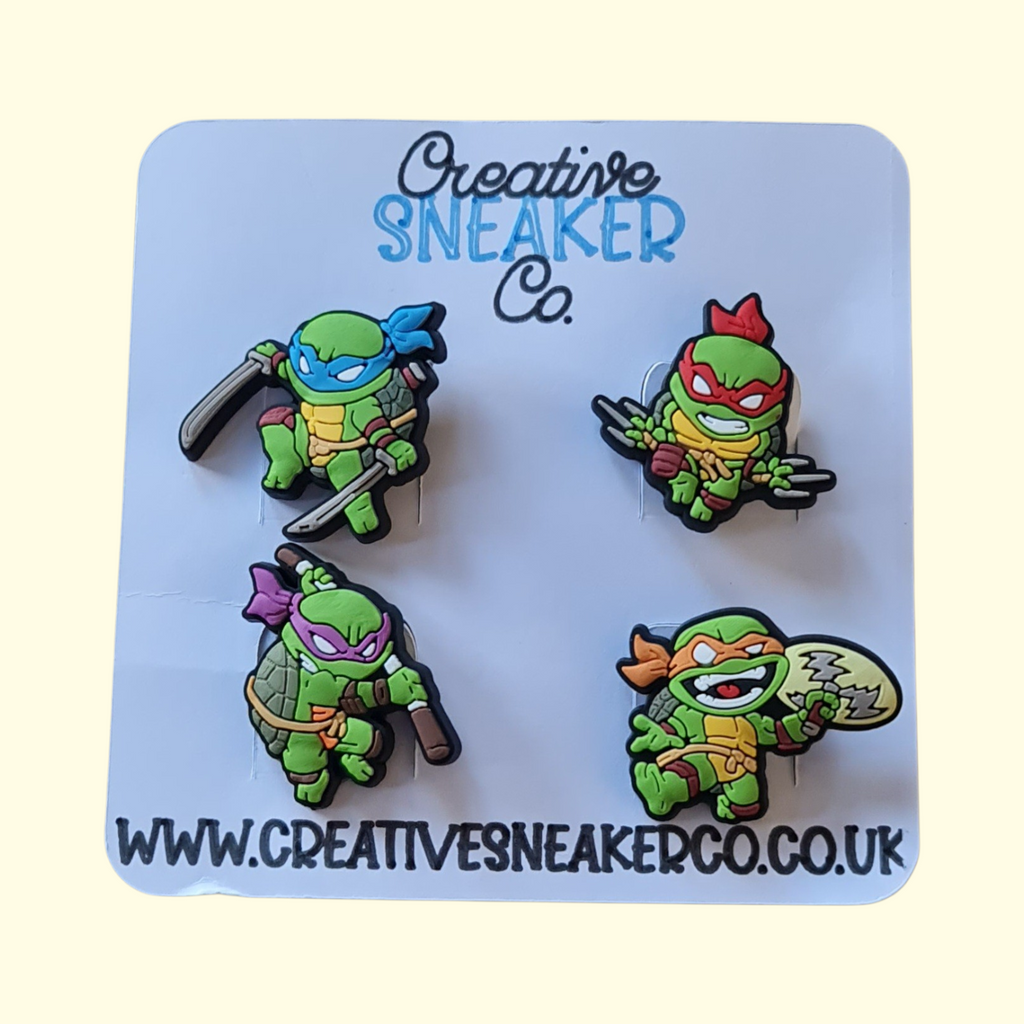 Teenage Mutant Ninja Turtles Crocs Charms x4