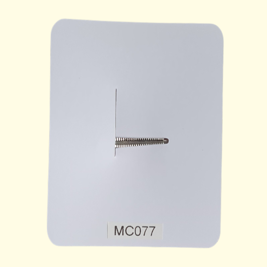 Swoosh Silver Glitter Hair Bow