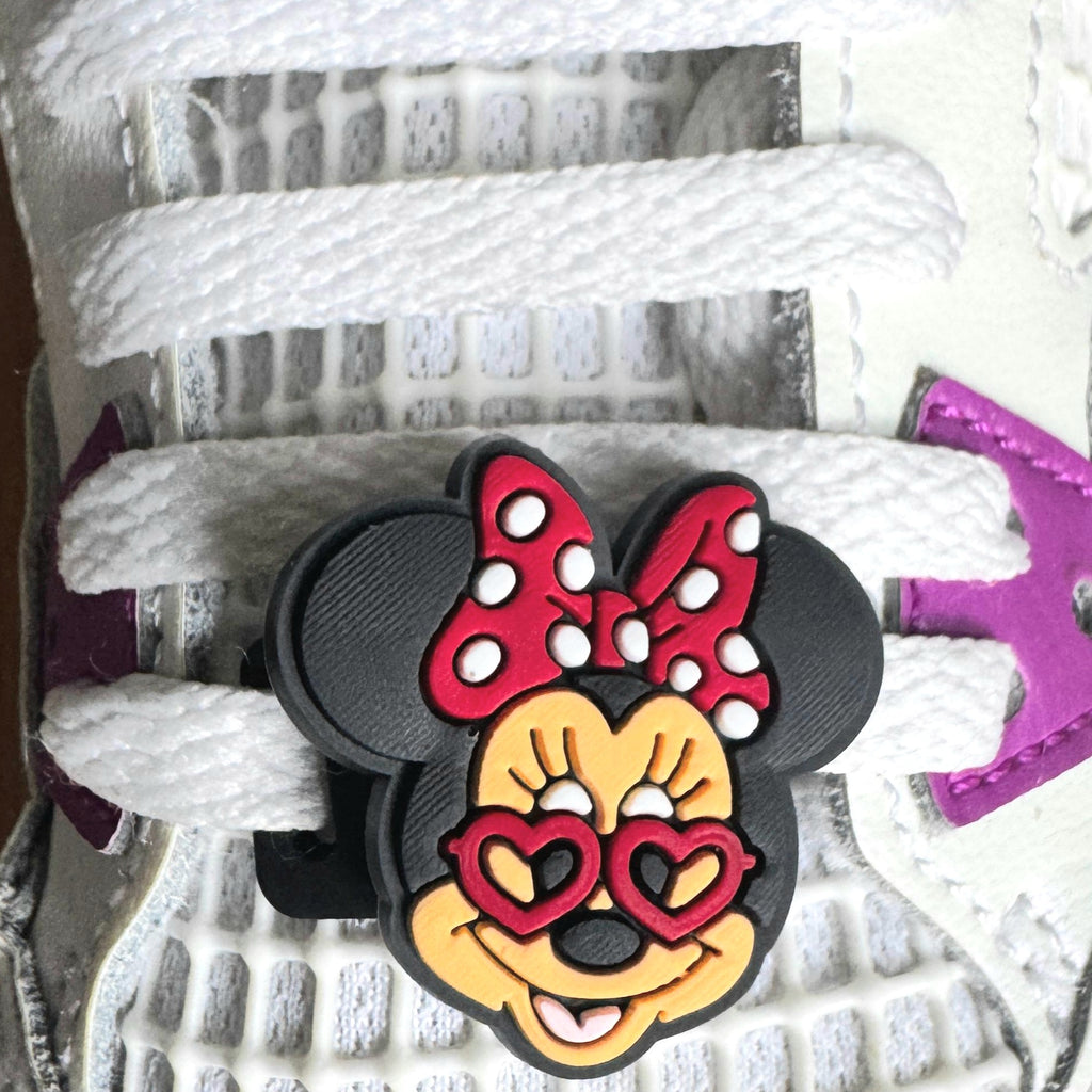 Charm Tag Black Shoelace Charms