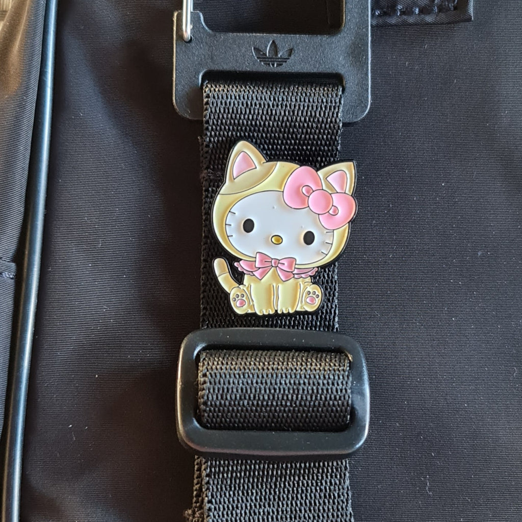 Hello Kitty Yellow Pin Badge