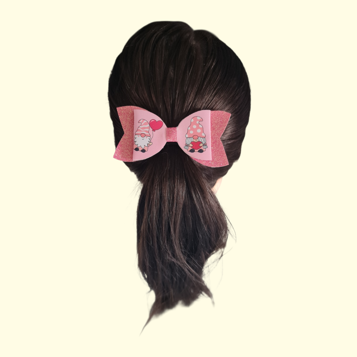 Valentine's Gonk Love Hair Bow