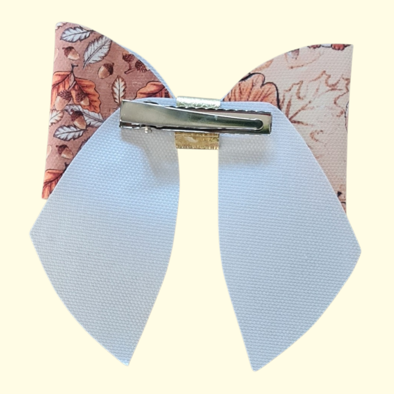 Autumn Squirrel Sailor Hair Bow