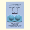 Bra Light Blue Pocket Hug