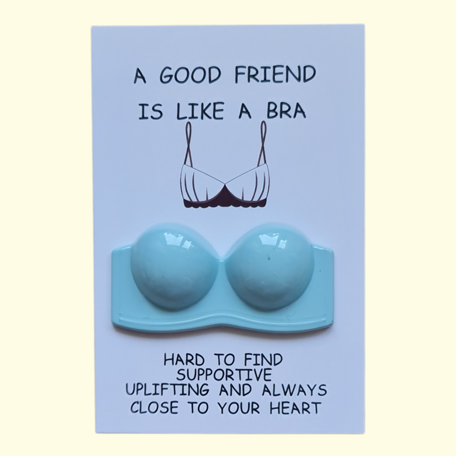 Bra Light Blue Pocket Hug