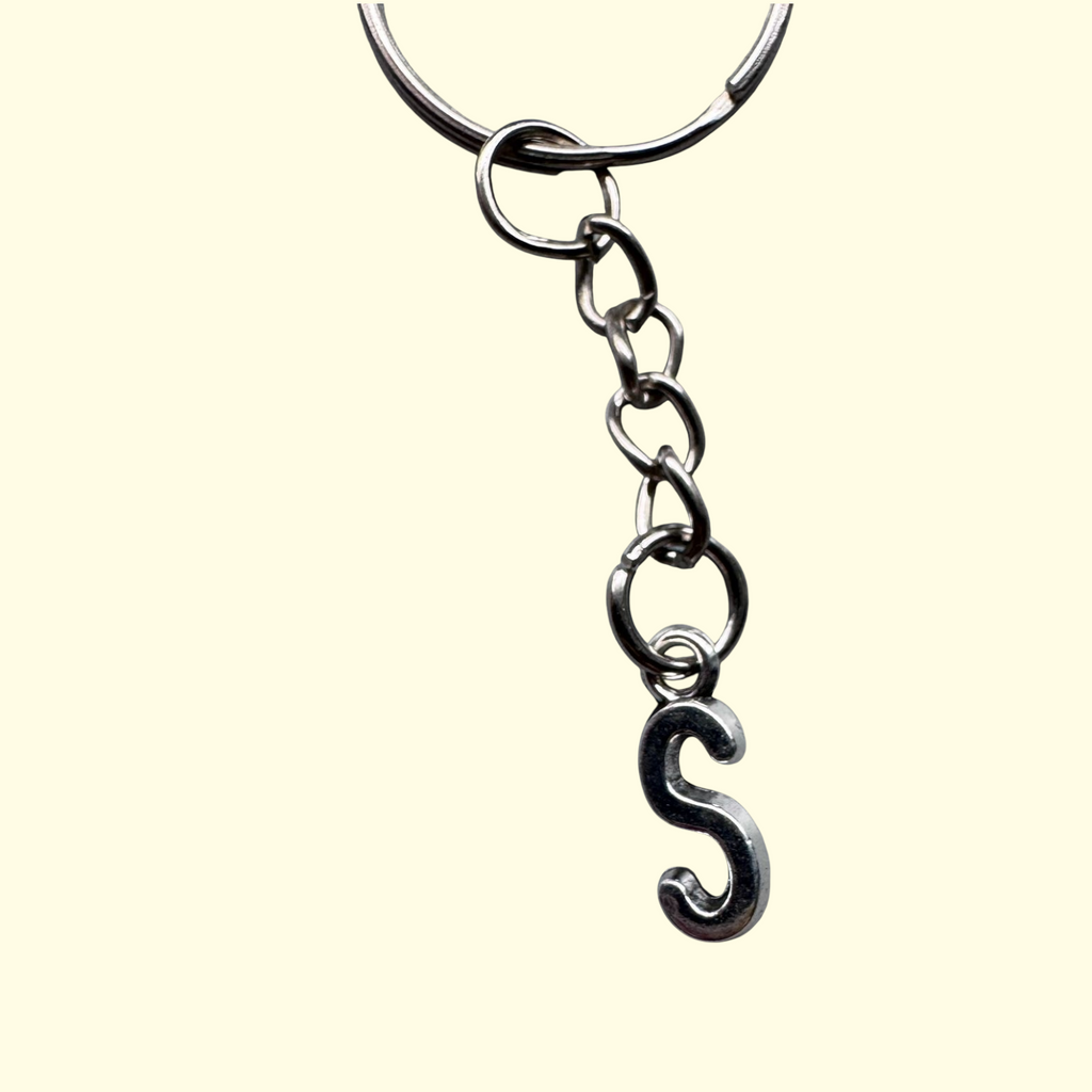 Letter S Keyring