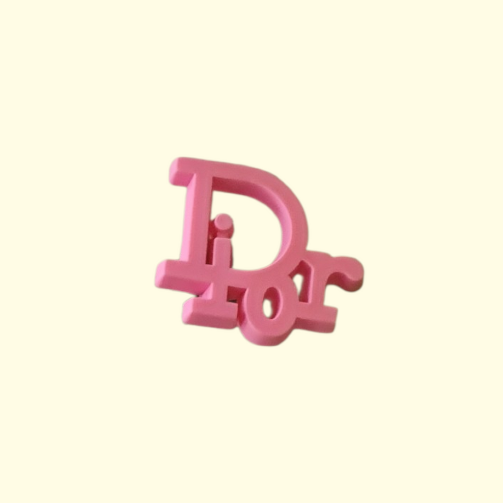 Designers Pink Crocs Charms x3