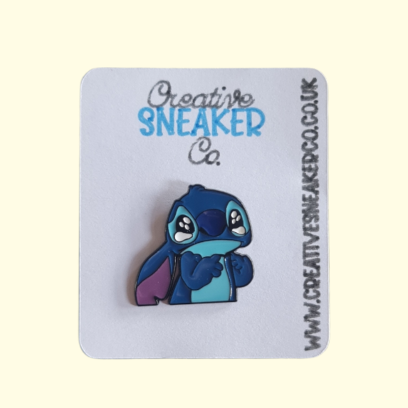 Stitch Sad Pin Badge