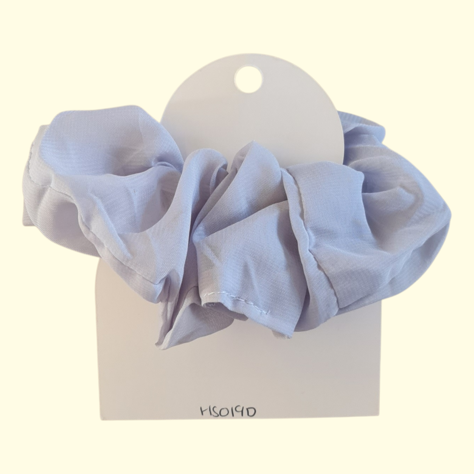 Puff Blue Hair Scrunchie