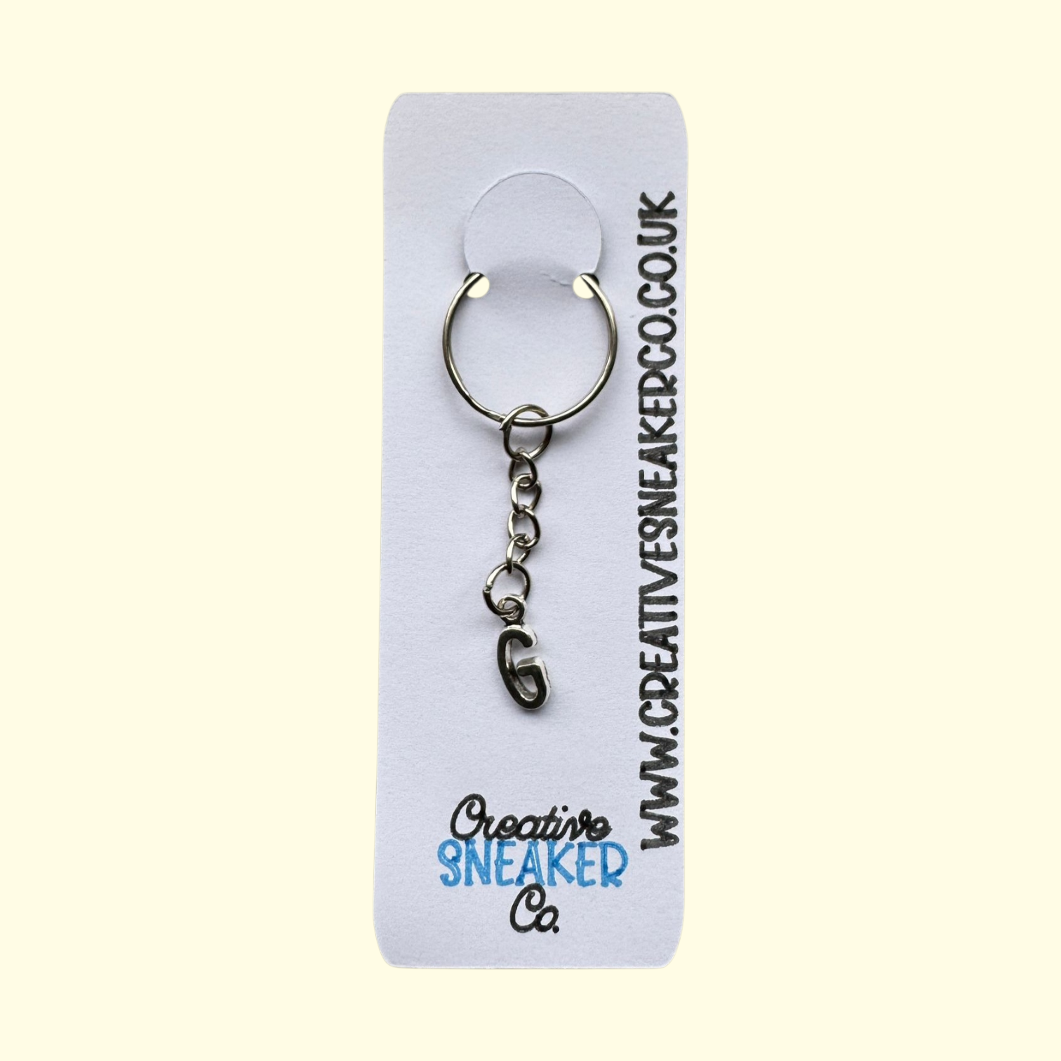 Letter G Keyring