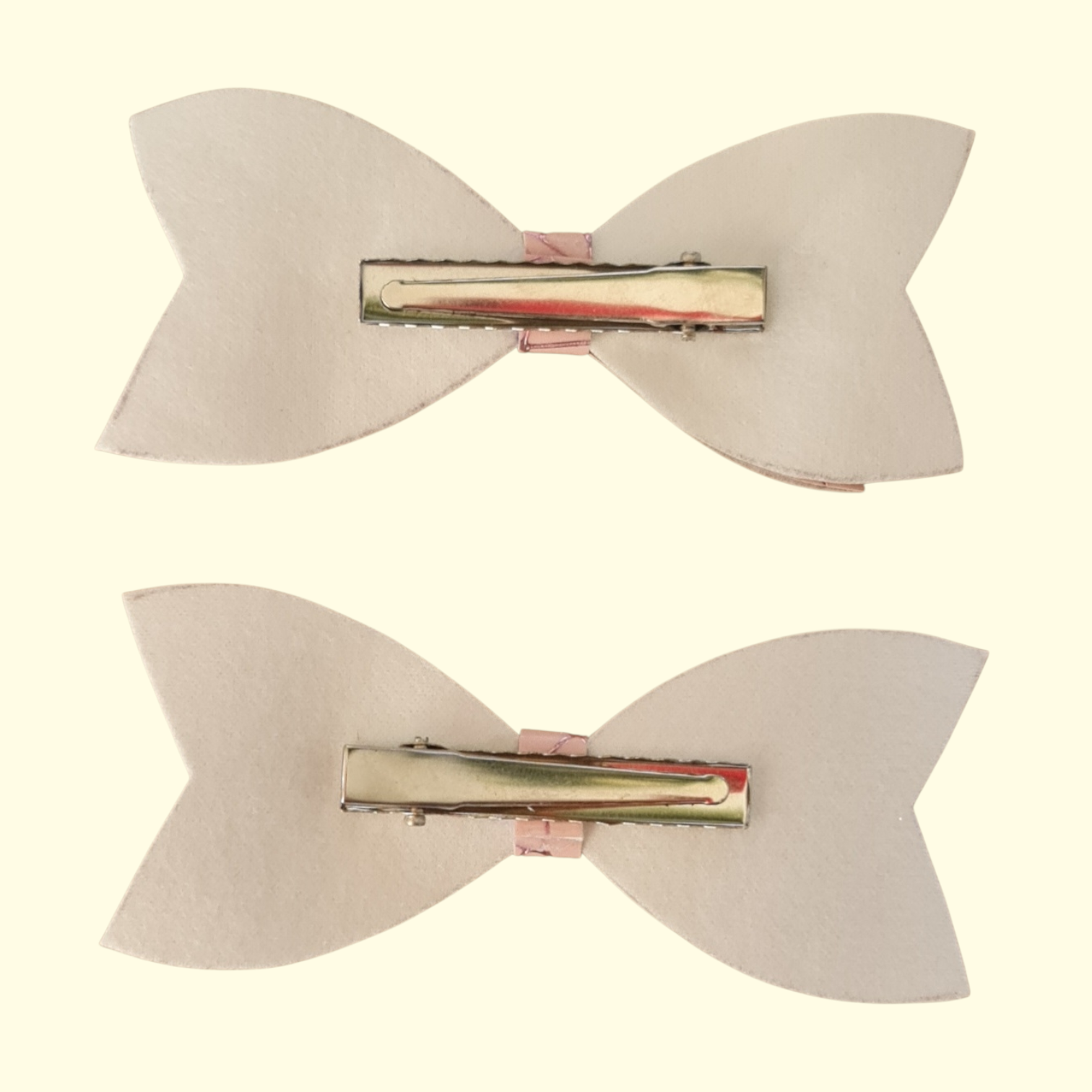 Shard Pink Hair Bow x2