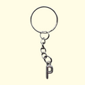 Letter P Keyring